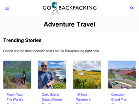 'gobackpacking.com' screenshot