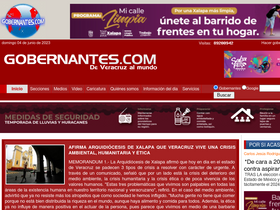 'gobernantes.com' screenshot