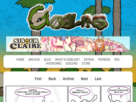 'goblinscomic.org' screenshot