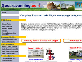'gocaravanning.com' screenshot