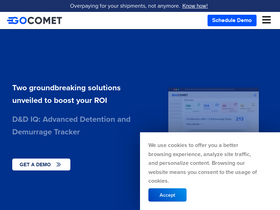 'gocomet.com' screenshot