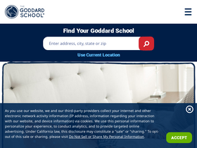 'goddardschool.com' screenshot