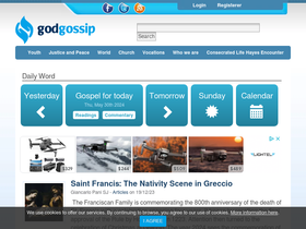 'godgossip.org' screenshot