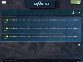 'godota2.com' screenshot
