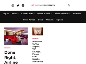 'godsavethepoints.com' screenshot