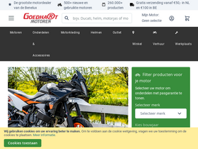 'goedhartmotoren.nl' screenshot