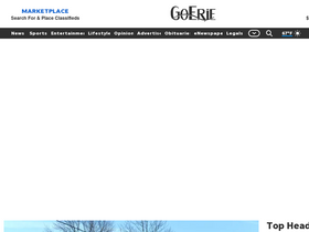 'goerie.com' screenshot