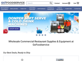'gofoodservice.com' screenshot