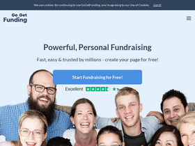 'gogetfunding.com' screenshot