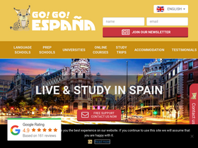 'gogoespana.com' screenshot