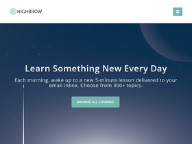 'gohighbrow.com' screenshot