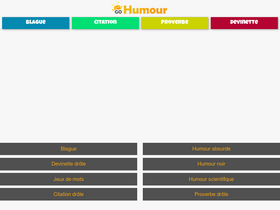 'gohumour.com' screenshot