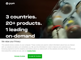 'gojek.com' screenshot