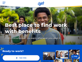 'gojob.com' screenshot