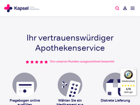 'gokapsel.de' screenshot