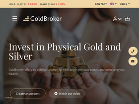 'goldbroker.com' screenshot