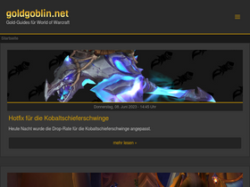 'goldgoblin.net' screenshot