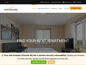 'goldmark.com' screenshot