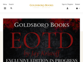 'goldsborobooks.com' screenshot