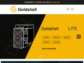 'goldshell.com' screenshot