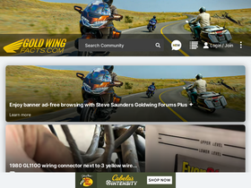 'goldwingfacts.com' screenshot