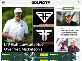 'golficity.com' screenshot