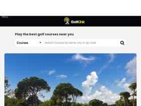'golflink.com' screenshot