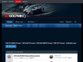 'golfmk6.com' screenshot