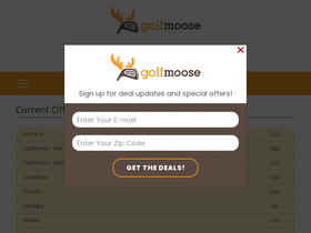 'golfmoose.com' screenshot