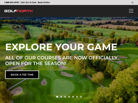'golfnorth.ca' screenshot