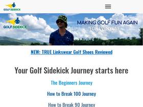 'golfsidekick.com' screenshot
