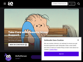 'gonoodle.com' screenshot