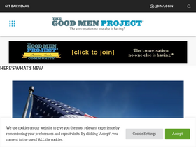 'goodmenproject.com' screenshot