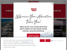 'goodsam.com' screenshot