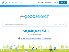 'goodsearch.com' screenshot