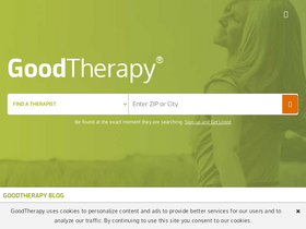 'goodtherapy.org' screenshot