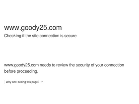'goody25.com' screenshot