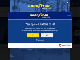 'goodyearautoservice.com' screenshot