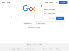 'google.ad' screenshot