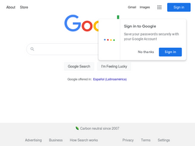 'google.com.ni' screenshot