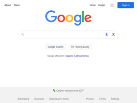 'google.com.pe' screenshot