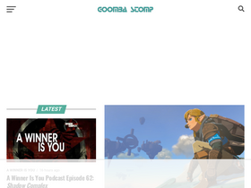'goombastomp.com' screenshot