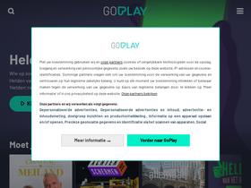 'goplay.be' screenshot