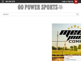 'gopowersports.com' screenshot