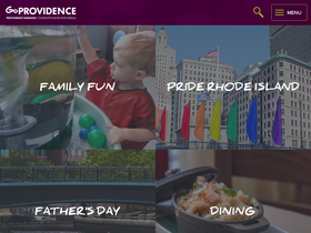 'goprovidence.com' screenshot