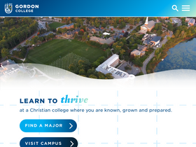 'gordon.edu' screenshot