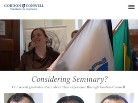 'gordonconwell.edu' screenshot