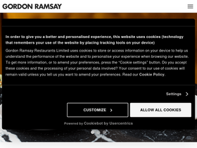 'gordonramsay.com' screenshot
