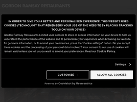 'gordonramsayrestaurants.com' screenshot