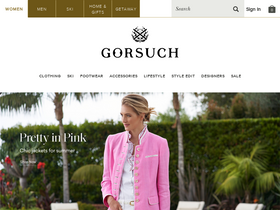 'gorsuch.com' screenshot